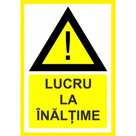 Placuta lucru la inaltime